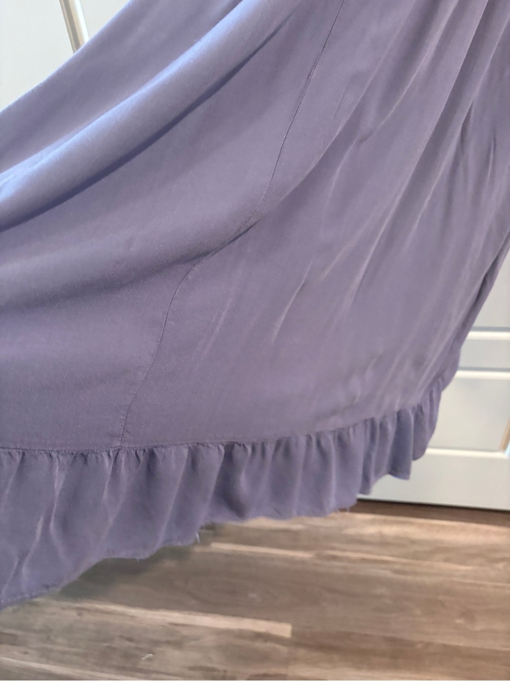 Baltic Born XL Blue High Low Midi Dress Boho Cottagecore Romantic - Picture 12 of 13